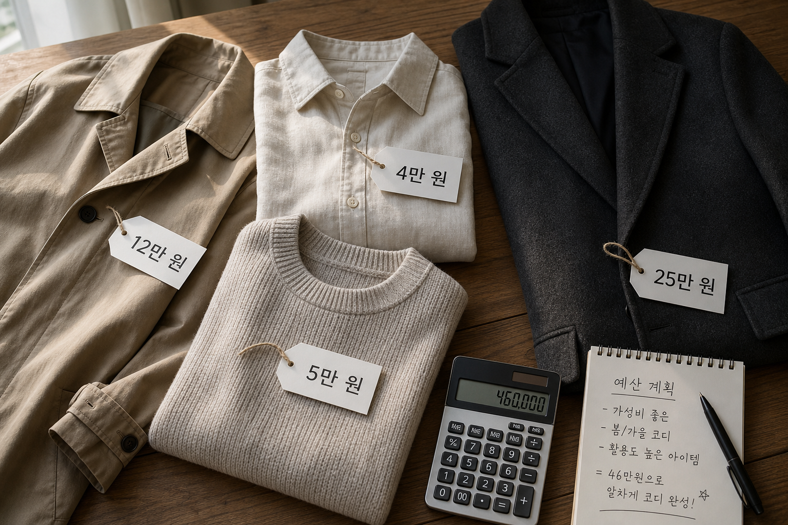 남성 계절 코디 완벽 전략