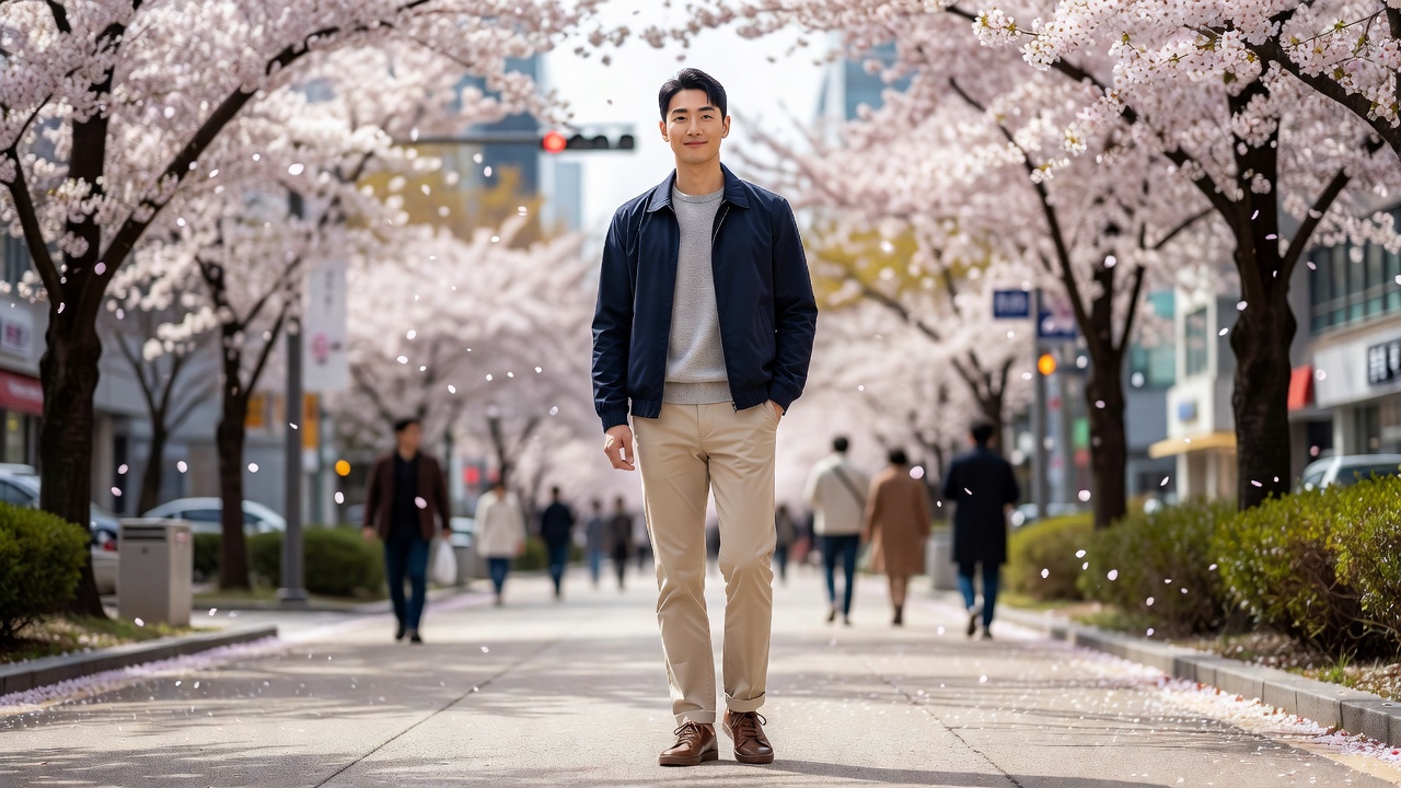 봄 남성 블루종 코디 목차와 스타일링 가이드